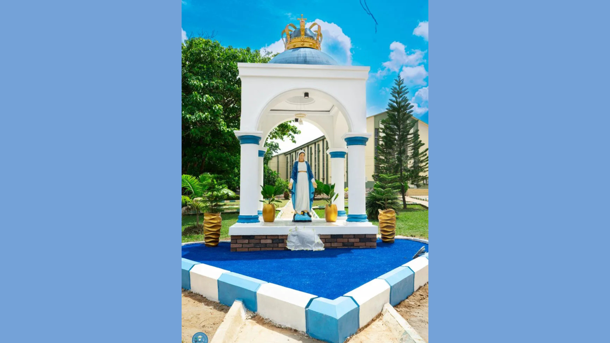 Bigard's newly remodeled Grotto of Our Lady of Grace