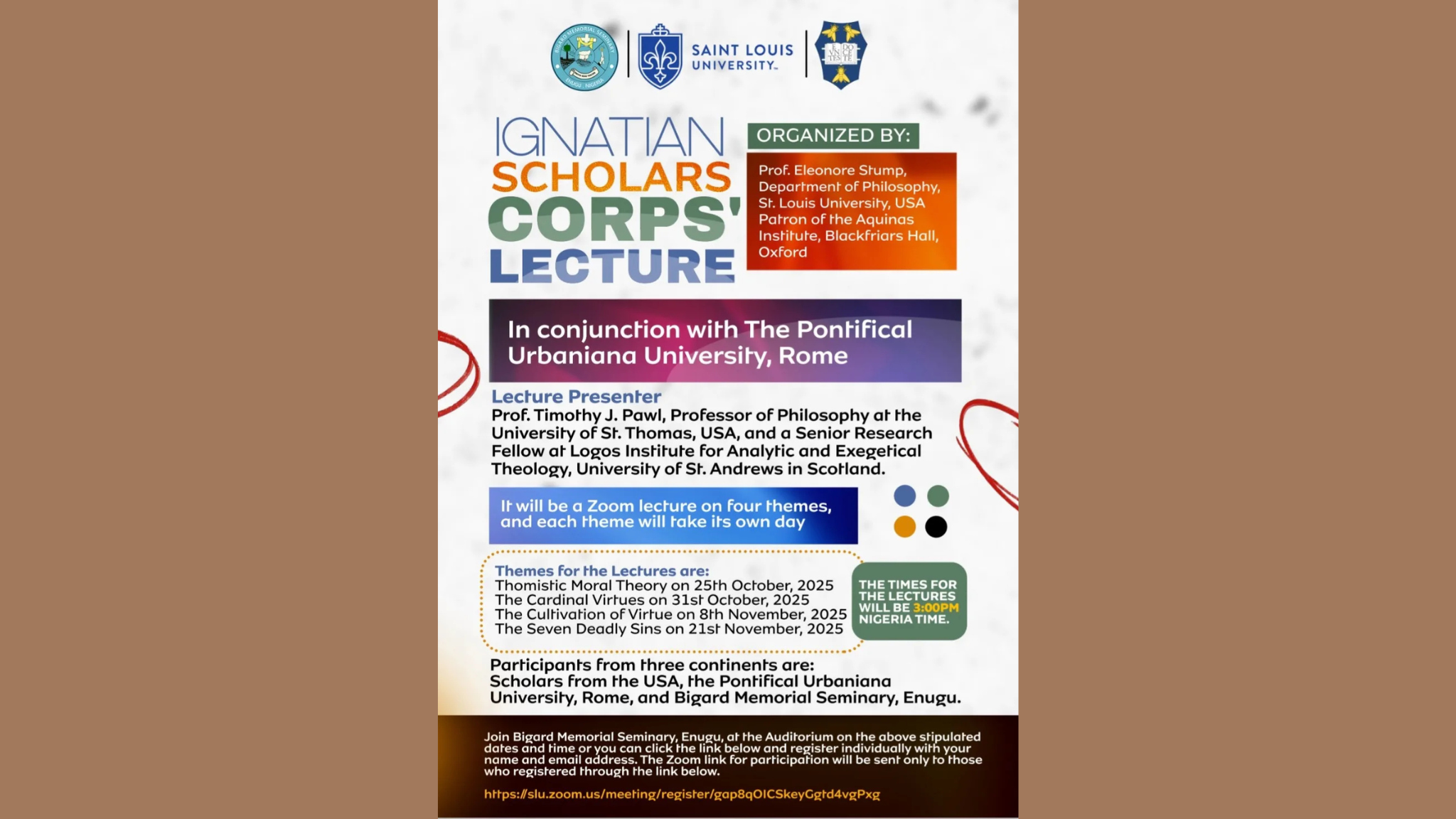  Ignatian Scholars Corps’ Lecture
